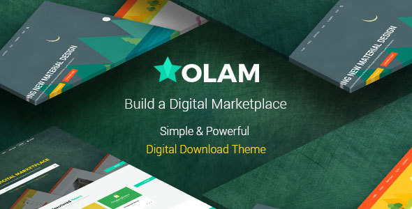 free Download Olam v5.2.0 – WordPress Easy Digital Downloads Theme Nuled
