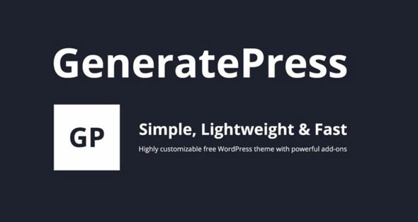 free Download GeneratePress Premium 2.4.0 – Responsive WordPress Theme Nuled