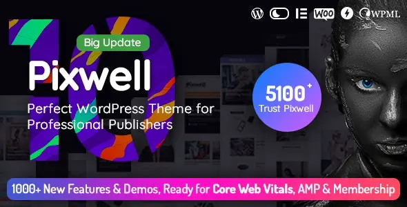 free Download Pixwell 10.8 – Modern Magazine WordPress Theme Nuled