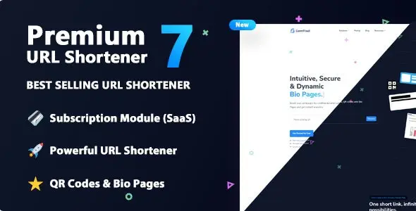 free Download Premium URL Shortener 7.3.2 – Link Shortener, Bio Pages & QR Codes Nuled