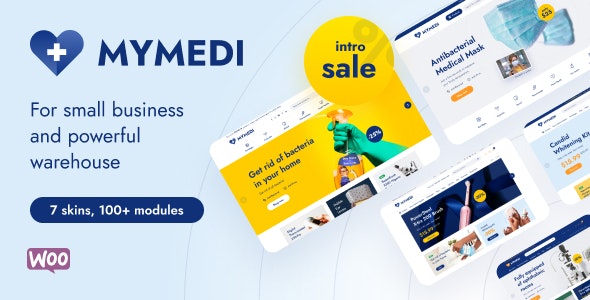 free Download MyMedi 1.4.7 – Responsive WooCommerce WordPress Theme Nuled