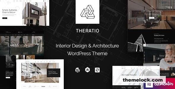 free Download Theratio v1.3.1 – Architecture & Interior Design Elementor Nuled