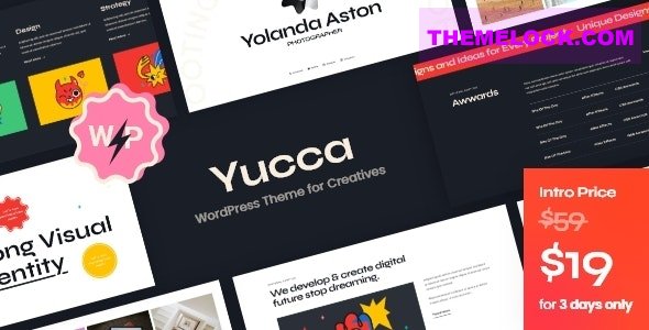 free Download Yucca v1.14 – WordPress Theme for Creatives Nuled