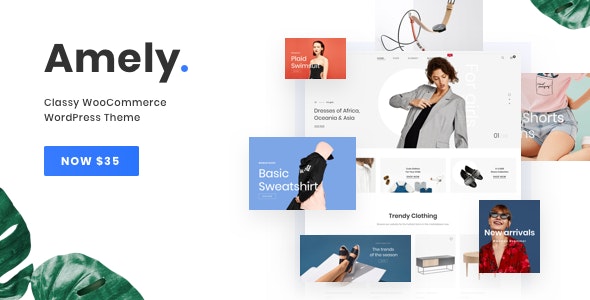 free Download Amely v2.9.8 – Fashion Shop WordPress Theme for WooCommerce Nuled