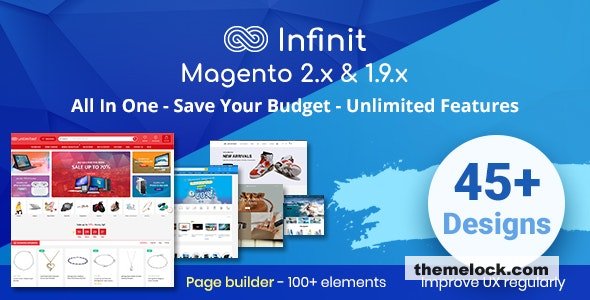 free Download Infinit v1.6.6 – Multipurpose Responsive Magento 2 and 1 Theme Nuled