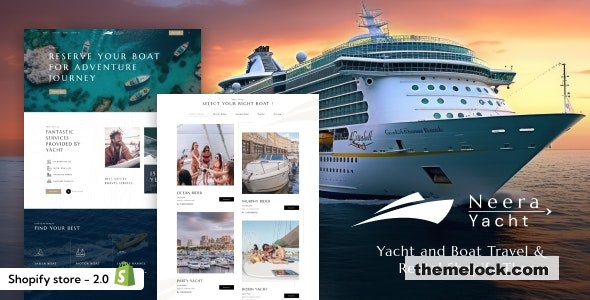 free Download Neera v1.1 – Yacht Boat & Travel Rental Services Shopify Theme Nuled