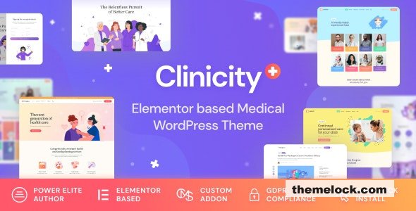 free Download Clinicity v1.1.4 – Health & Medical Elementor Theme Nuled