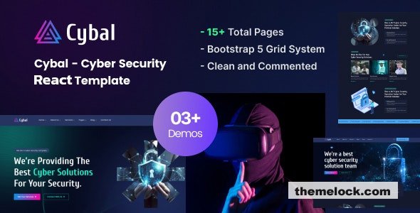 free Download Cybal – Cyber Security Next js Template Nuled