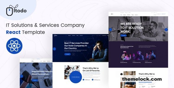 free Download Itodo – IT Solutions & Services Company React Template Nuled