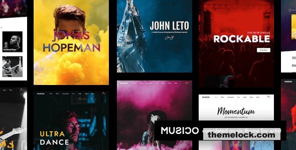 free Download Musico v3.3.1 – Music WordPress Theme Nuled
