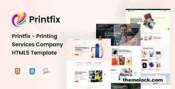 free Download Printfix – Printing Services Company HTML5 Template Nuled