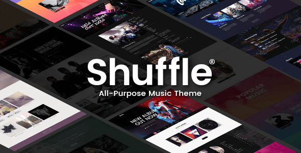 free Download Shuffle v1.8 – All-Purpose Music Theme Nuled
